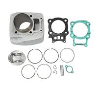 Brilluxa Cylinder Piston Kit, Top End Gasket Rebuild Set 98069-57916, Compatible with Rancher TRX350 2000-2006, Engine Overhaul Parts Ring Gasket Kit