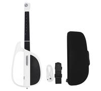 Brilluxa Guitar, Foldable Stringless Guitar C1 with Storage Bag and Auto Accompaniment, Travel Guitar with Built in Accompaniment System (White)