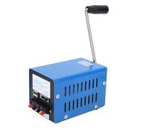 Brilluxa Hand Crank Generator, Manual Power Generator, Large Power Hand Crank Generator USB for Emergency Outdoor Phone Computer Charging