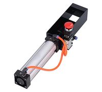 Brilluxa Heavy Duty Aluminum Can Crusher - Pneumatic Cylinder Push Valve, Eco-Friendly Recycling Tool for Soda, Beer Cans, Bottles - Crushers, Smashers