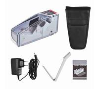 Brilluxa Mini Money Counter, Handheld Currency Counting Machine, AC Battery Operated Cash Counter for Retail Events Businesses