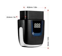 Brilluxa OBD2 Scanner, Wireless Bluetooth Diagnostic Tool 9-36V, OBD II Fault Code Reader with Digital Display, Vehicle Engine Error Scan Tool