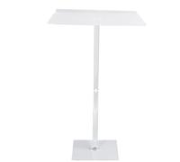 Brilluxa Podium Stand, Acrylic Lectern Adjustable Presentation Stand, Podium Display Platform, Presentation Lectern for Meetings