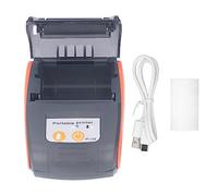 Brilluxa POS Printer Thermal Receipt Printer Bluetooth Wireless Mini Bill Printer Compatible Pocket Ticket Printing Machine for Android 58mm (With Case)