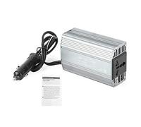Brilluxa Power Inverter, 400W Car Voltage Converter, DC12V to AC220V, Dual USB Charging Port with Indicator Light