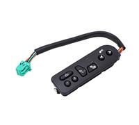 Brilluxa Seat Heater Switch, Heated Seat Control, Memory Seat Button, Driver Side Seat Warmer Switch with Pedal Adjust for Front Seat Panel