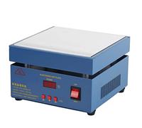 Brilluxa Soldering Preheating Station, 200x200mm LED microcomputer hot Plate 800W, PCB rework preheater, Electric Heating Plate for PCB BGA Circuit Board Repair