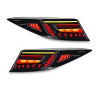 Brilluxa Tail Light, LED Rear Lamp, Smoked Black Taillight Compatible with Toyota 86 GT86, IP67 Rear Light Replacement Assembly