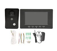 Brilluxa Video Doorbell, 7 Inch Door Phone with IR Cut Camera and Night Vision Intercom, Wired Video Doorbell System for Home Entry Monitoring