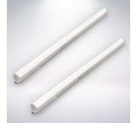 BRILONER 2 Pack LED Bar with On/Off Switch Neutral White Light Color with Plug Cable Under Cabinet Lighting Kitchen LED Light Bar Cabinet Light Lamp