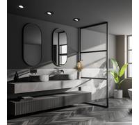 Briloner 7597 LED recessed spotlight 3-set IP65 4000K black