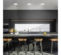 Briloner 7602 LED recessed spotlight 3-set IP65 3000K white