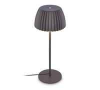 BRILONER - LED Table lamp with Touch, dimmable, Warm White, Light Edge, Bedside, Lounge, Bedroom, Table Light, 14.3x36 cm, Anthracite