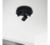 Briloner Banyo Splash ceiling spotlight GU10 IP44 3-bulb