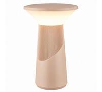 BRILONER - Pilia Rechargeable LED Table Lamp, Stepless Touch Dimmer, IP44, USB-C Charging, Night Light, Bedside Lamps, Battery Lamp, German Design Award Winner 2026, 15 x 24 cm, Beige