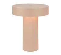 BRILONER - Rechargeable LED Table Lamp, Stepless Touch Dimmer, Memory Function, IP44, USB-C Charging, Replaceable Battery, Night Light, Bedside Lamps, Battery Lamp, 16 x 20 cm, Beige