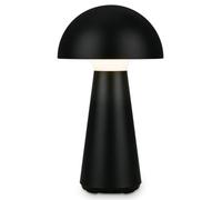 Briloner Battery Powered Black Dimmable Rechargeable Table Lamp