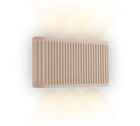 BRILONER Beige 1W Rechargeable Dimmable Touch Up Down LED Wall Light Briloner Beige