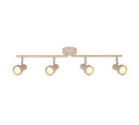 Briloner Beige 4 Way Ceiling Light Spotlight Lamp Adjustable Hallway Kitchen Living Room 60,5Cm