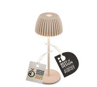 Briloner Beige Rechargeable Battery Led Table Lamp 15Cm