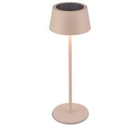 BRILONER Beige Solar Powered CCT LED Table Lamp Briloner Beige