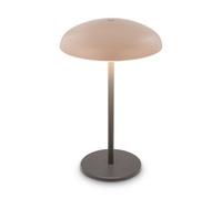 Briloner Beige Table Lamp Led Rechargeable Night Bedside Desk Light Dimmable Cordless