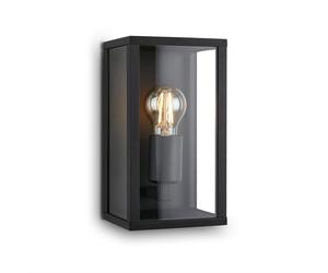 BRILONER Black 1xE27 12W Requires Bulb Outdoor Light Briloner Black