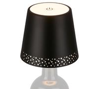 BRILONER Black 2.6W Rechargeable LED Bottle Light Briloner Black