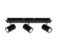 BRILONER Black 3xGU10 40W Requires Bulb Spotlight Briloner Black