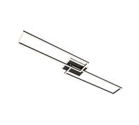 LED Ceiling Light Chandelier Modern Lamp Dimmable CCT Remote Control 110cm Black
