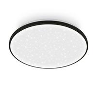 BRILONER Black 60W Neutral White 3 Step Dimmable Star Effect LED Ceiling Light Briloner Black