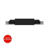 BRILONER Black Double Sided Feed for 230V LED Track System Briloner Black