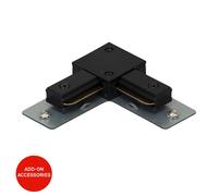 BRILONER Black L Connector LED Rail System Briloner Black