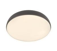 Briloner Black Led Ceiling Light Round Lamp 2300Lm Living Room Dimmable Cct Remote Control 350mm