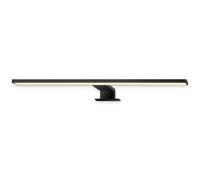 Briloner Black Led Mirror Light 10W 1000Lm Ip44 Bathroom Clamp Wall Mount Lamp 500mm