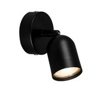 Briloner Black Modern Gu10 Wall Light Spotlight Adjustable Metal Reading Spot Lamp Hallway Bedroom