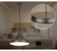 Briloner Black Pendant Ceiling Light Led 14.5W 1800Lm Warm White 3000K Kitchen Dining Table