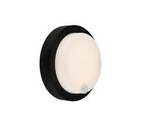 Outdoor LED Wall Light Rechargeable Lamp 8m Motion Sensor 4W 3000K IP44 Black