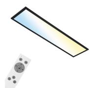 BRILONER Black Smart LED Ceiling Light Panel CCT App Voice Control 1000mm Briloner Black