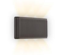 Briloner Black Wall Light Led Rechargeable Cordless 150Lm Up And Down 2700K Hallway Bedroom 175X90X45mm