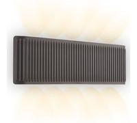 BRILONER Anthracite 1.5W Rechargeable Dimmable Touch Up Down LED Wall Light in Black Briloner Black