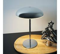 Briloner Brilo unplugged Caxa 30 cm LED rechargeable table lamp, chrome