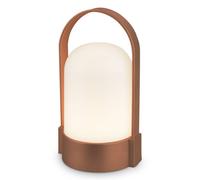 BRILONER Brown LED Camping Lamp Rechargeable Tent Light IP44 in Copper Briloner Copper