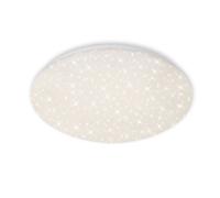 BRILONER Leuchten - LED Ceiling Light with Remote Control, Dimmable Ceiling Lamp, Adjustable Colour Temperature, White, 2200 Lumens, 22 Watts, 37,5 cm Diameter