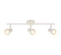 BRILONER - Ceiling Light, Adjustable, GU10 Socket, max. 9W, Spotlight, Ceiling Lights Living Room, Lights for Bedroom, Hallway, Kitchen, Spot Lamp, Lounge, 47.5 cm, Off White