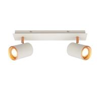 Briloner 2 Way Spotlight Adjustable Ceiling Light Bedroom Hallway Lamp Gu10 Grey Coffee