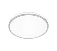 Ceiling Light LED Lamp 8.5W 1800lm Round Panel 33cm Energy Saving White Chrome [EEK: A]