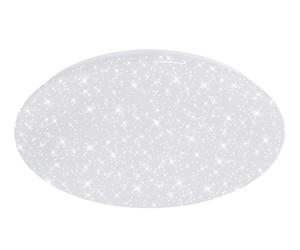 BRILONER Classic 50cm CCT Star Effect LED Ceiling Light in White Briloner White