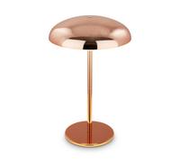 BRILONER Copper Table Lamp LED Rechargeable Night Bedside Desk Light Cordless Briloner Copper