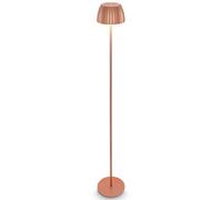 BRILONER Cordless Dimmable Battery Powered LED Floor Lamp in Copper Briloner Copper